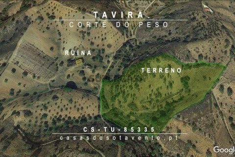 Vista aerea-Terreno Rústico-#CortedoPeso#SantaCatarinaDaFonteDOBispo#CASASDOSOTAVENTO (25)