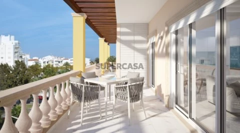 Varanda-PALM RESIDENCE Apartamento-São Gonçalo de Lagos-CASASDOSOTAVENTO