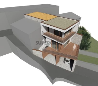 Casa com projeto aprovado
