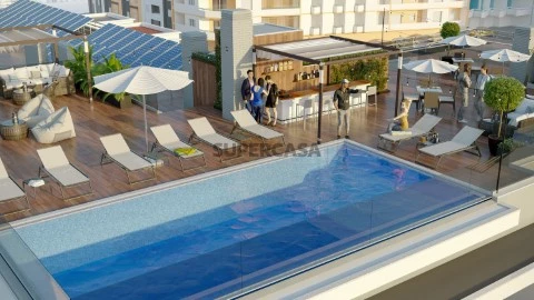 THE SHIPYARD - Apartamento T2, piscina comum na cobertura, excelentes acabamentos, Faro, Algarve
