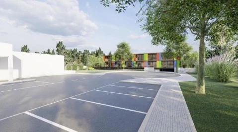 Loteamento habitacional, destinado a 12 apartamentos com piscina comum, Montenegro, Faro, Algarve