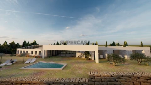 Terreno com ruína e projeto aprovado em Tunes, Silves, Algarve
