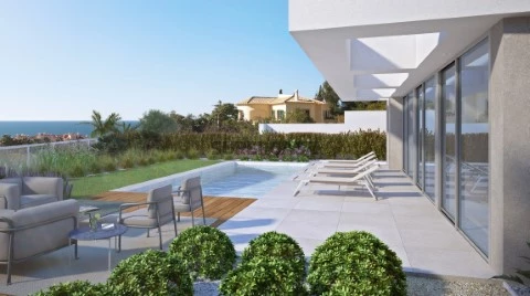 Lote Urbano, moradia T3 com vista mar, Luz, Algarve