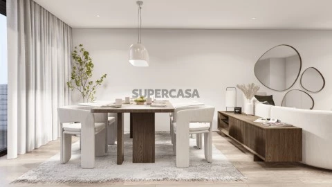 T3 com varanda e dois lugares de garagem, novo em Valongo
