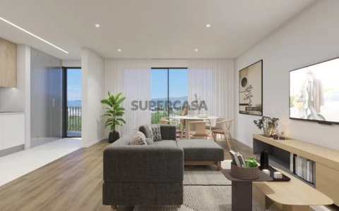 Novo apartamento T3 em Vila Real - cozinha/sala