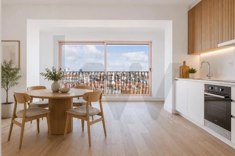 Apartamento T3 em Arroios, Lisboa