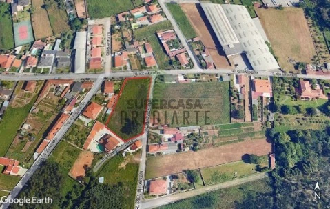 Terreno para construção em Cortegaça