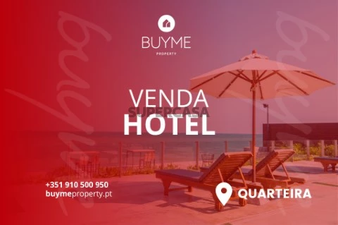 comprar hotel em quarteira