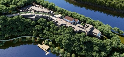 studo turístico informal desenvolvido em conformidade com o PDM em vigor, com projeto de resort / turismo de habitação