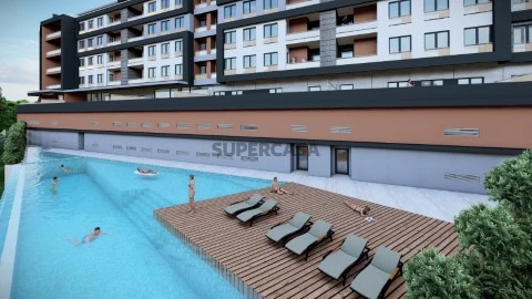 Apartamento T1 com piscina na zona baixa da cidade da Covilhã