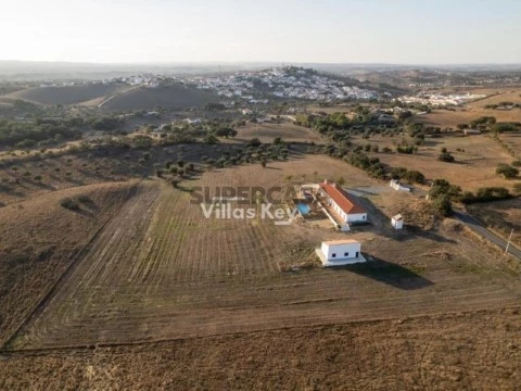 Farm with a total area of 10045 mts2 and Refurbished House in Excellent Condition - Ourique. Beja