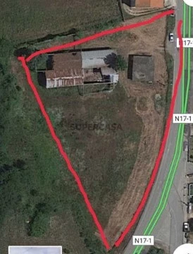 Terreno com barracão - Miranda do Corvo