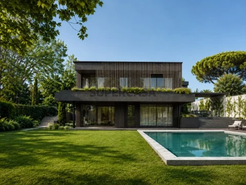 Moradia T6 com projeto aprovado Isolada no Estoril com piscina garagem