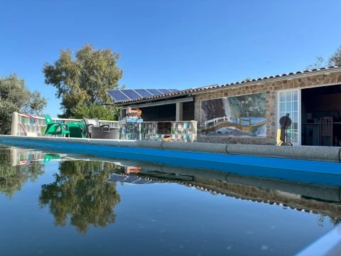 Quinta com construção