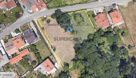 Foto Google Terreno na Rua Nova do Milão