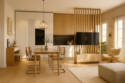 Apartamento T0 em Campolide, Lisboa