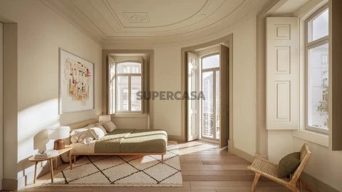 Penthouse T2 na Rua de Infantaria 16, Campo de Ourique, Lisboa