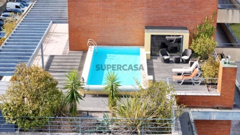 Penthouse / Cobertura T6 DUPLEX c/ piscina para venda no Amial - Paranhos, Porto