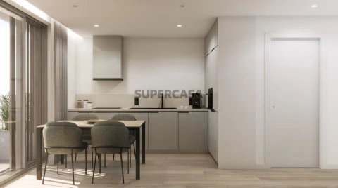 Comprar apartamento T0+1 com garagem, terraço e jardim no Bonfim, Porto