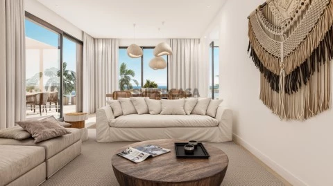 Topfloor T2 com piscina e garagem perto da praia de Cabanas de Tavira