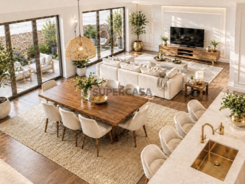 Moradia em Banda T4 Duplex em Palmela, Palmela