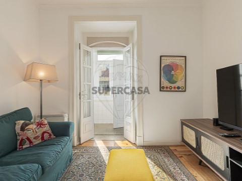 Apartamento T3 em Arroios, Lisboa