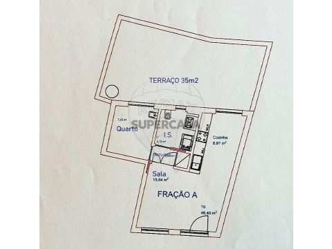Apartamento T0 na Nazaré, Nazaré