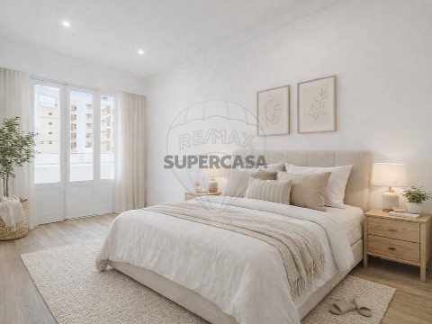 Apartamento T3 em Benfica, Lisboa