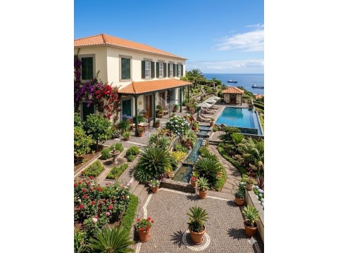 Quinta Rural T9 em Santo António, Funchal