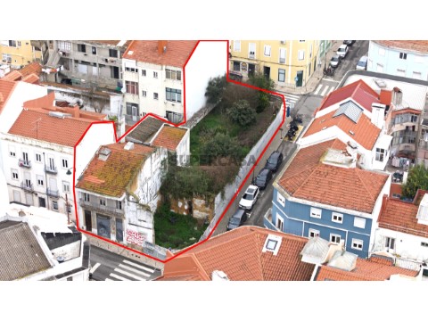 Terreno marcado Drone