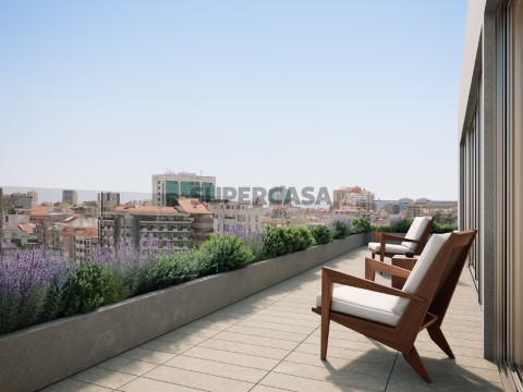 Varanda modelo Linea Residences