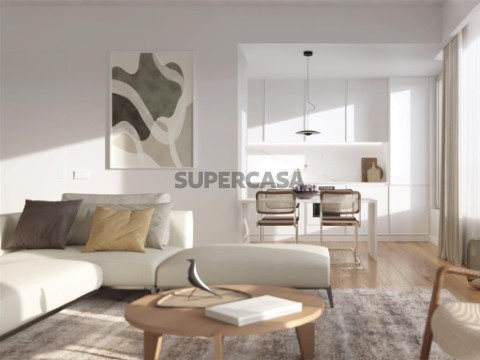 Kitchenette e sala estar modelo Nuance Alvalade