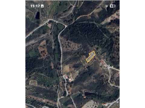 Limite do terreno é ruína