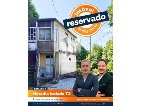 Huis 2 kamers Op União das freguesias de Vila Real, Vila Real