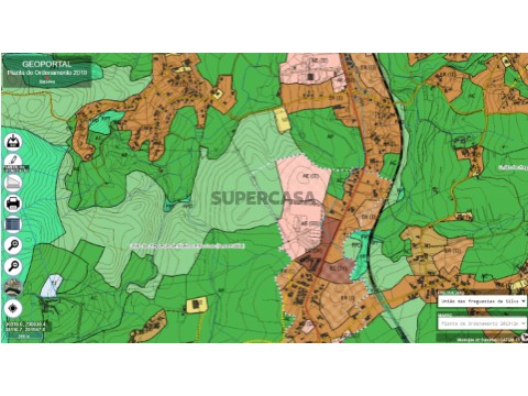 Mapa de condicionantes Terreno de Silveiros
