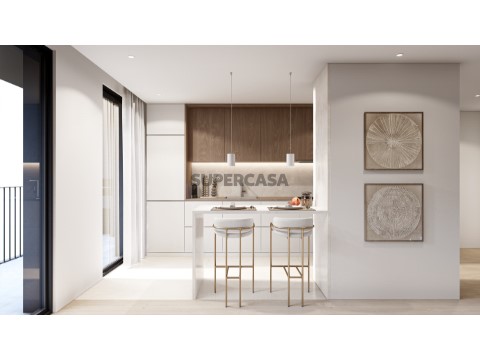 Apartamento T3 na Rua de S. Caetano, São João Baptista