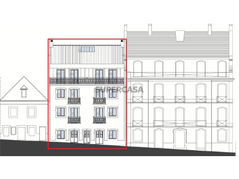 W4480 - Building with approved project in Cacilhas | Wallis Real Estate