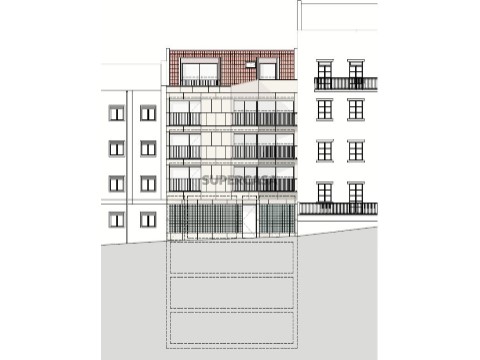 W4911 - Building with project approved in Ajuda | Wallis Real Estate