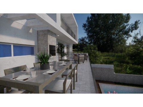 Moradia T4 com piscina nova na zona Oeste próximo de Torres Vedras