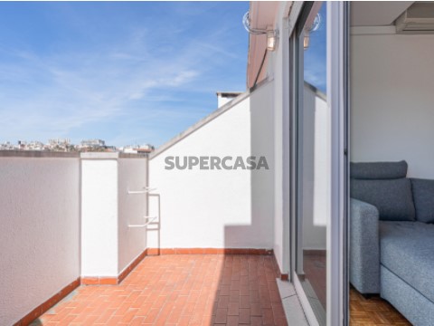 VARANDA SALA -- APARTAMENTO T1+1 -- ESTRELA, LISBOA -- FOR RENT -- AFINEST REAL ESTATE (3 de 21)
