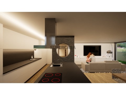 Moradia geminada T4 em Loureiro
