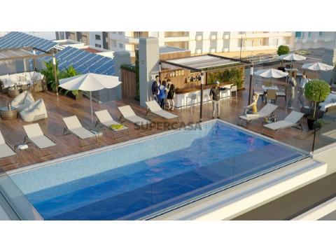 THE SHIPYARD - Apartamento T3, piscina comum na cobertura, excelentes acabamentos, Faro, Algarve