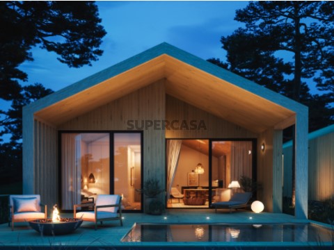 Lake house V1 com piscina privada e lago em Eco resort na Costa Oeste junto a Óbidos