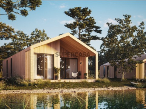 Lake house com piscina privada e lago em Eco resort na Costa Oeste junto a Óbidos
