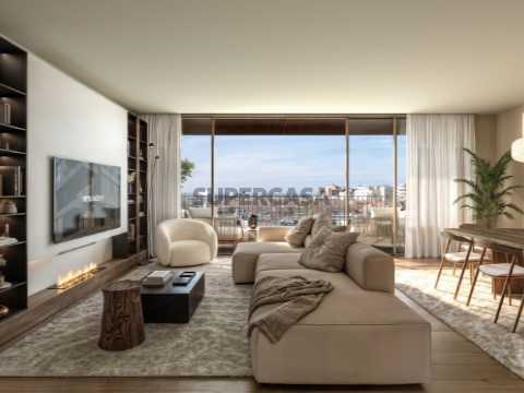 Apartamentos T2 a T4 de Arquitetura Sofisticada em Matosinhos, Porto