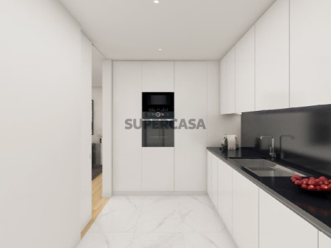 Apartamento T1 novo em Paredes - cozinha