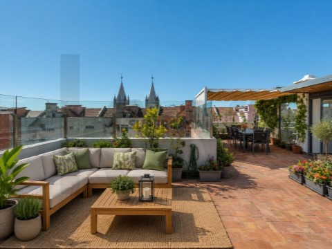 Apartamento T4 em Campo de Ourique, Lisboa