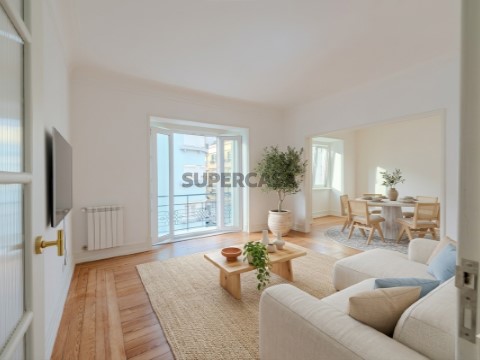 Apartamento T3 em Areeiro, Lisboa