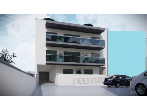 Apartamentos T1 e T2 modernos no centro de Quarteira com varandas e estacionamento