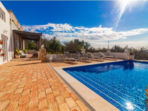 Moradia de luxo, com vista mar -Stª . Bárbara de Nexe -Faro